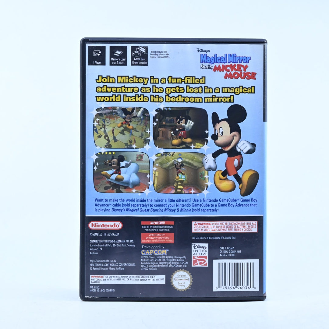 Disney's Magical Mirror Starring Mickey Mouse - Nintendo Gamecube Game + Manual
