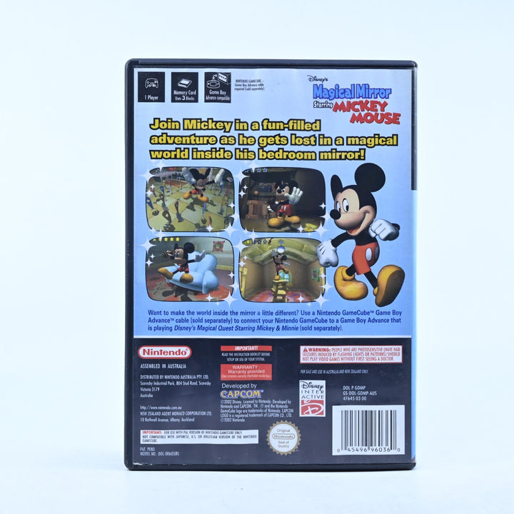 Disney's Magical Mirror Starring Mickey Mouse - Nintendo Gamecube Game + Manual