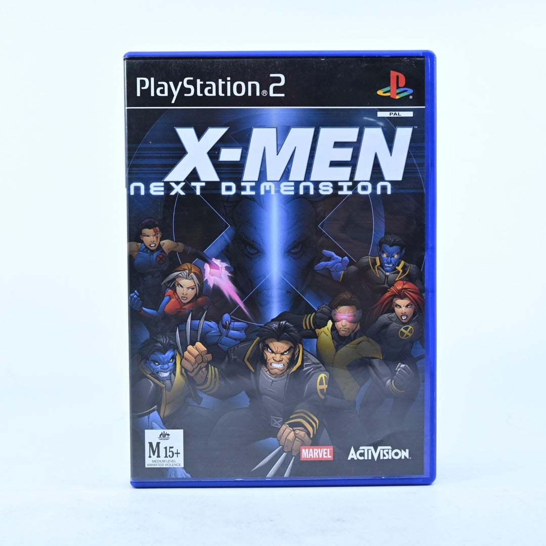 X-Men Next Dimension - Sony Playstation 2 / PS2 Game + Manual - PAL - MINT DISC!