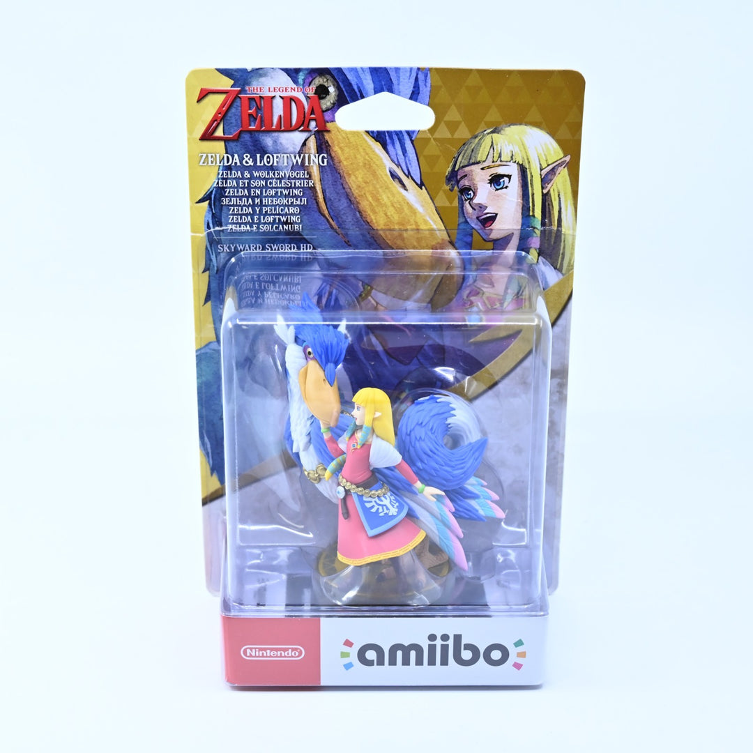 SEALED! Zelda & Loftwing Amiibo - The Legend of Zelda - Nintendo