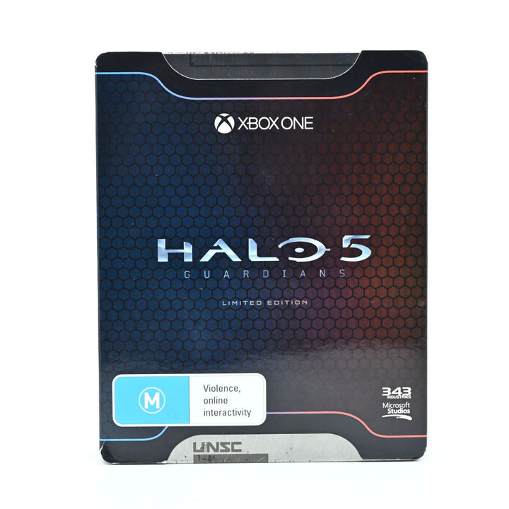 HALO 5: GUARDIANS Limited Edition Steelbook - Xbox One Game - PAL - FREE POST!