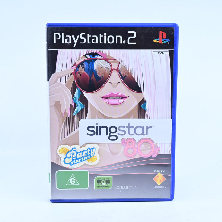 SingStar '80s - Sony Playstation 2 / PS2 Game - PAL