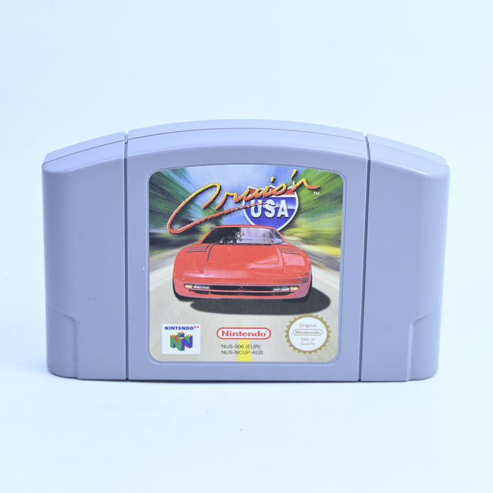 Cruis'n USA - N64 / Nintendo 64 Boxed Game - PAL - FREE POST!