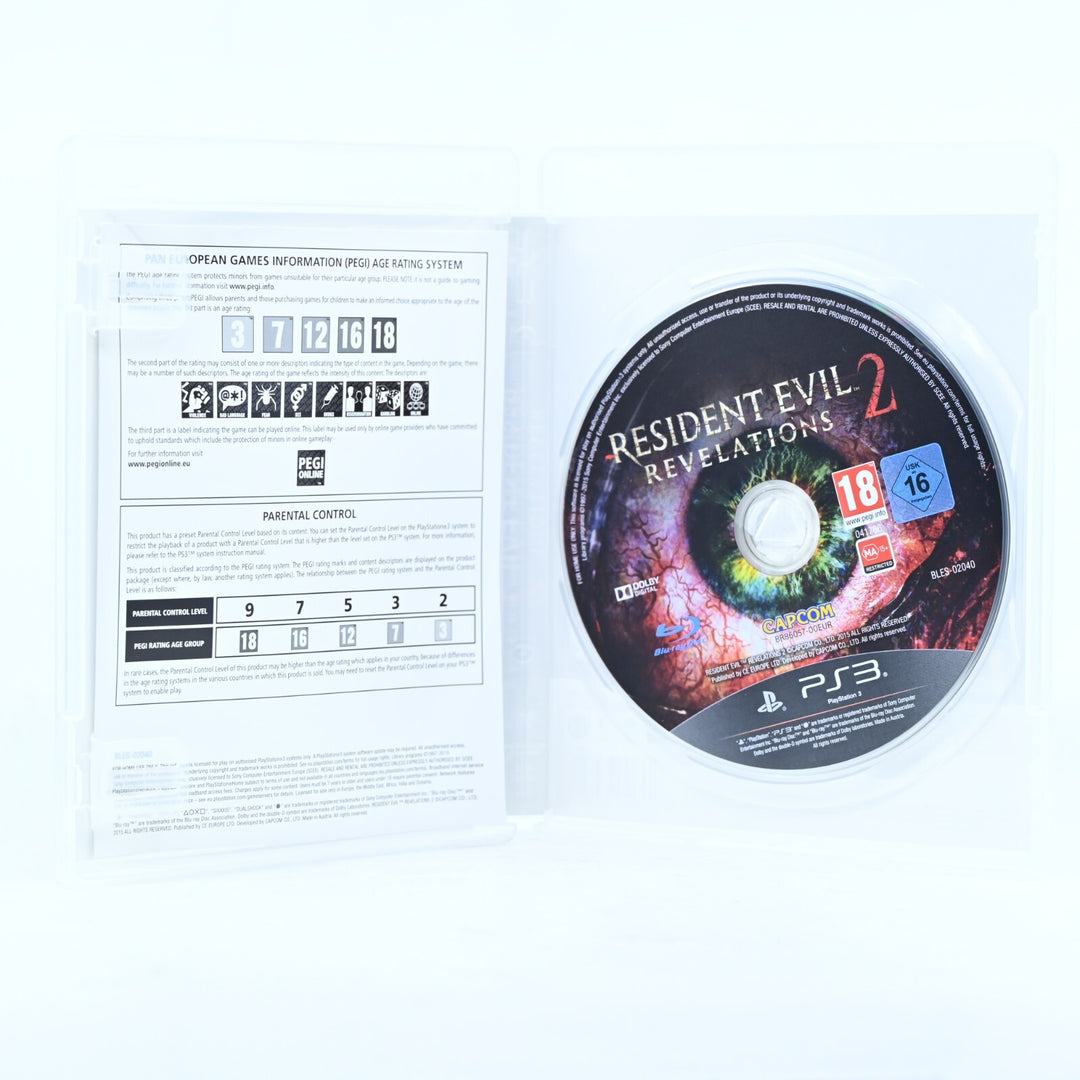 Resident Evil 2: Revelations - Sony Playstation 3 / PS3 Game + Manual FREE POST