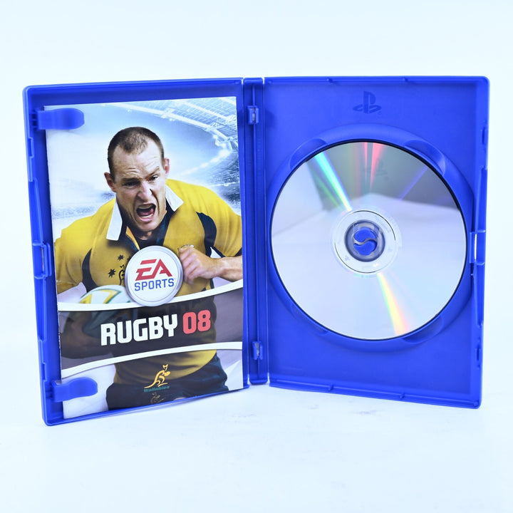 EA Sports Rugby 08 - Sony Playstation 2 / PS2 Game + Manual - PAL - MINT DISC!