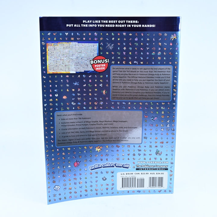 Pokemon Omega Ruby & Alpha Sapphire Official National Pokedex - Game Guide