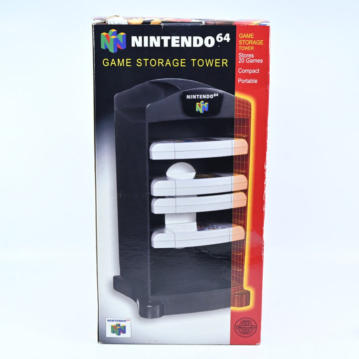 Nintendo 64 Game Storage Tower in Box - N64 / Nintendo 64 Accessory - FREE POST