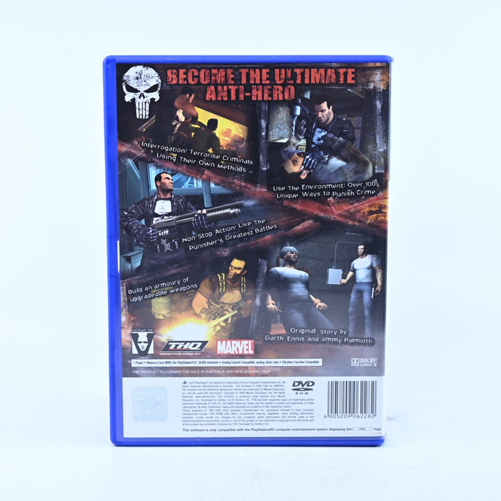 The Punisher - Sony Playstation 2 / PS2 Game + Manual - PAL - MINT DISC!
