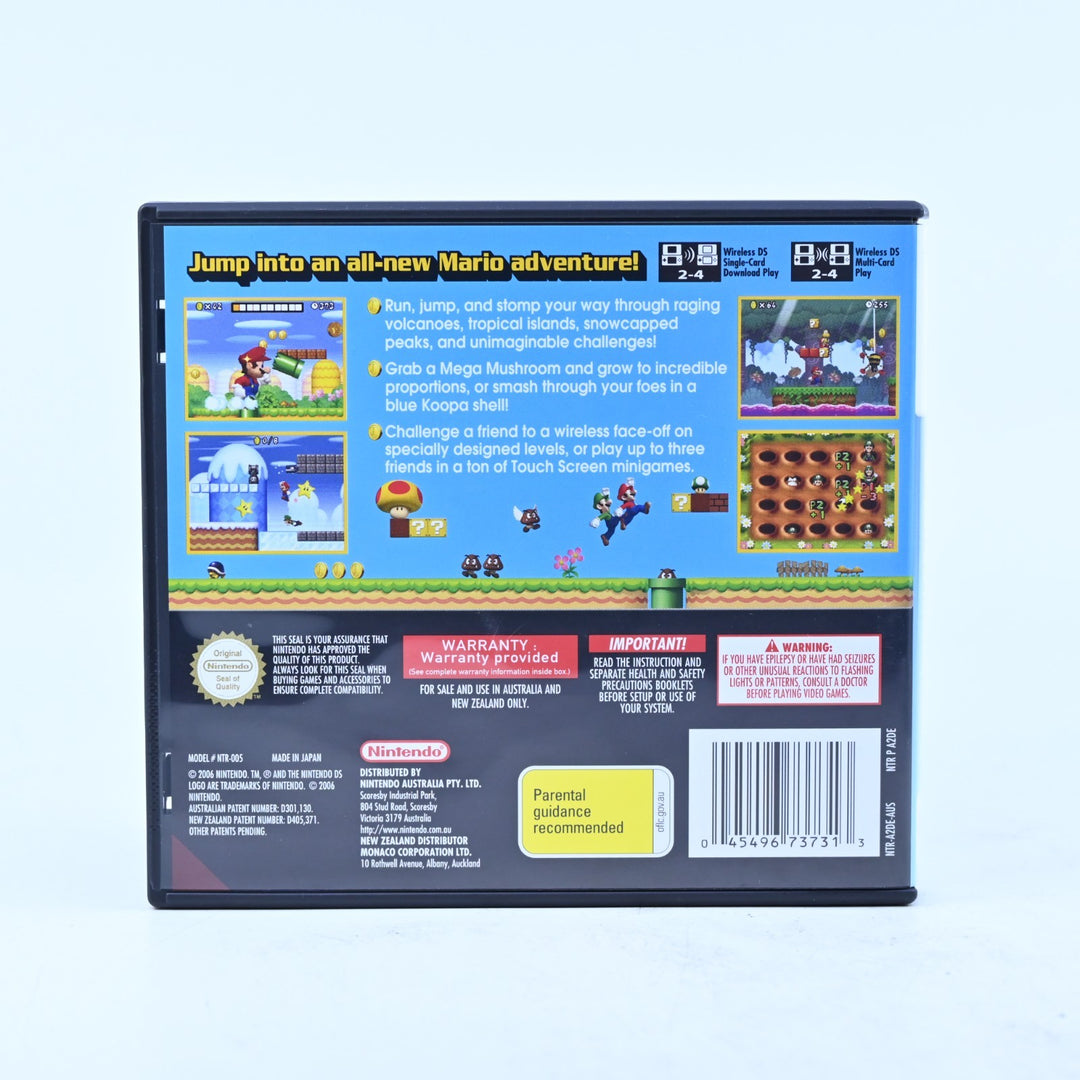 New Super Mario Bros.  - Nintendo DS Game - PAL + Manual - FREE POST!