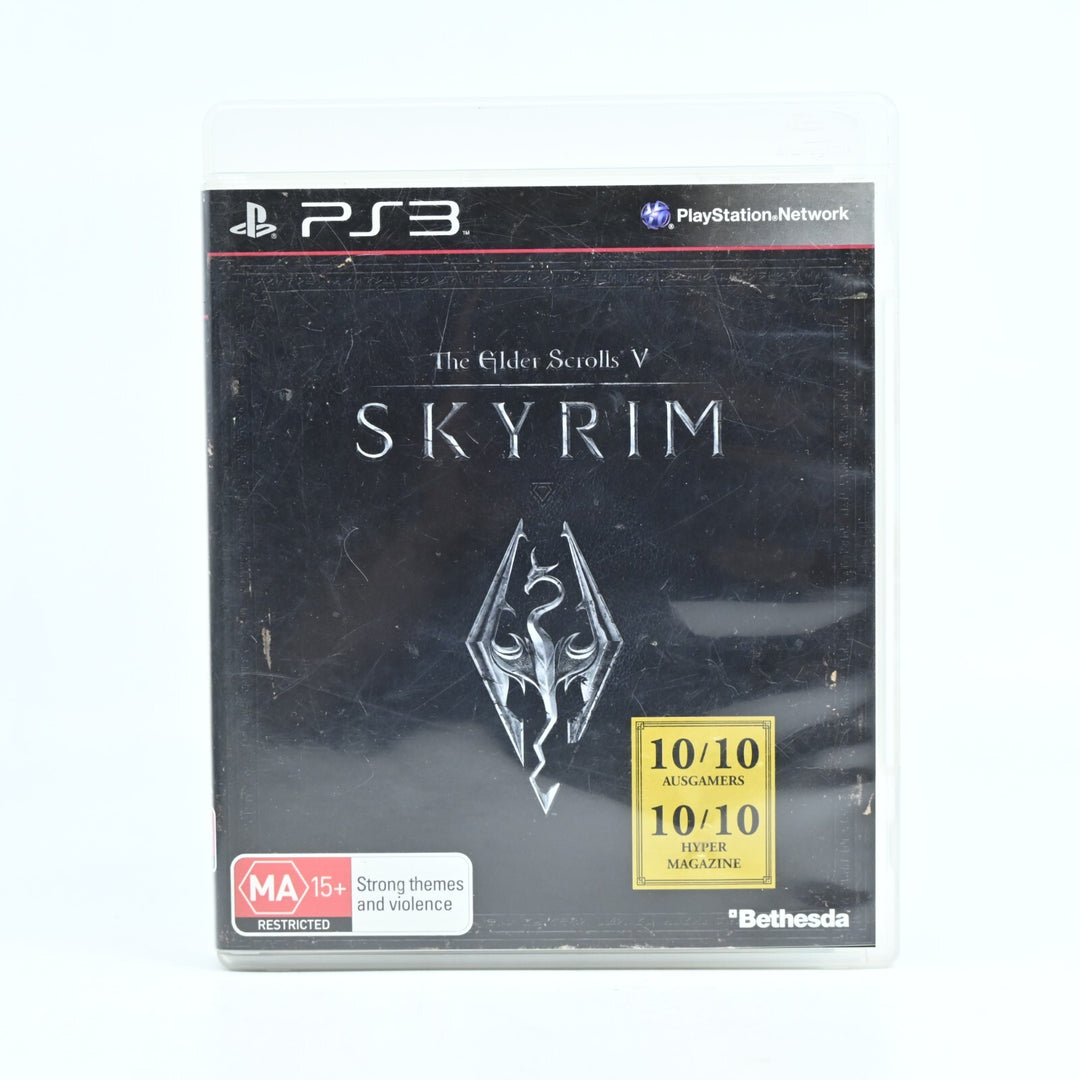 The Elder Scrolls V: Skyrim - Sony Playstation 3 / PS3 Game + Manual - FREE POST
