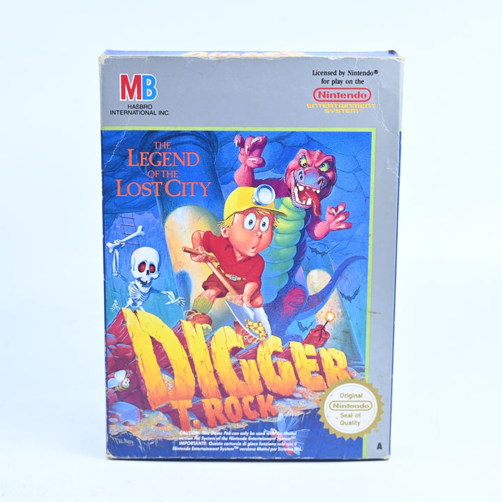 Digger T.Rock - Nintendo Entertainment System / NES Boxed Game - PAL