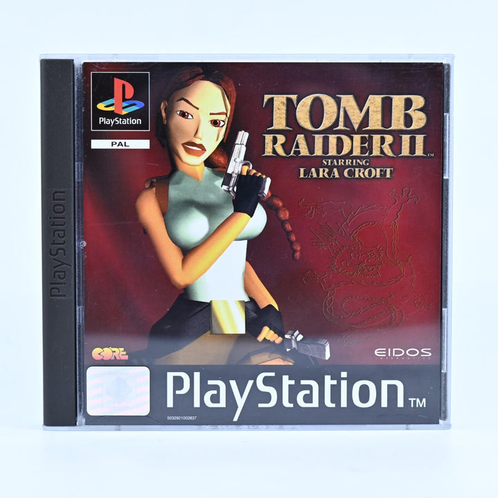 Tomb Raider II - Sony Playstation 1 / PS1 Game + Manual - PAL - MINT DISC!