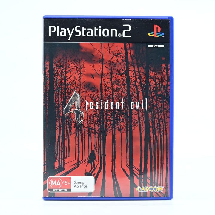 Resident Evil 4 - Sony Playstation 2 / PS2 Game + Manual - PAL - MINT DISC!