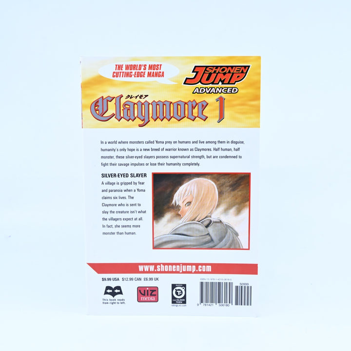 Claymore by Norihiro Yagi - Volumes 1 - 4 - Shonen Jump/Viz Media - Manga