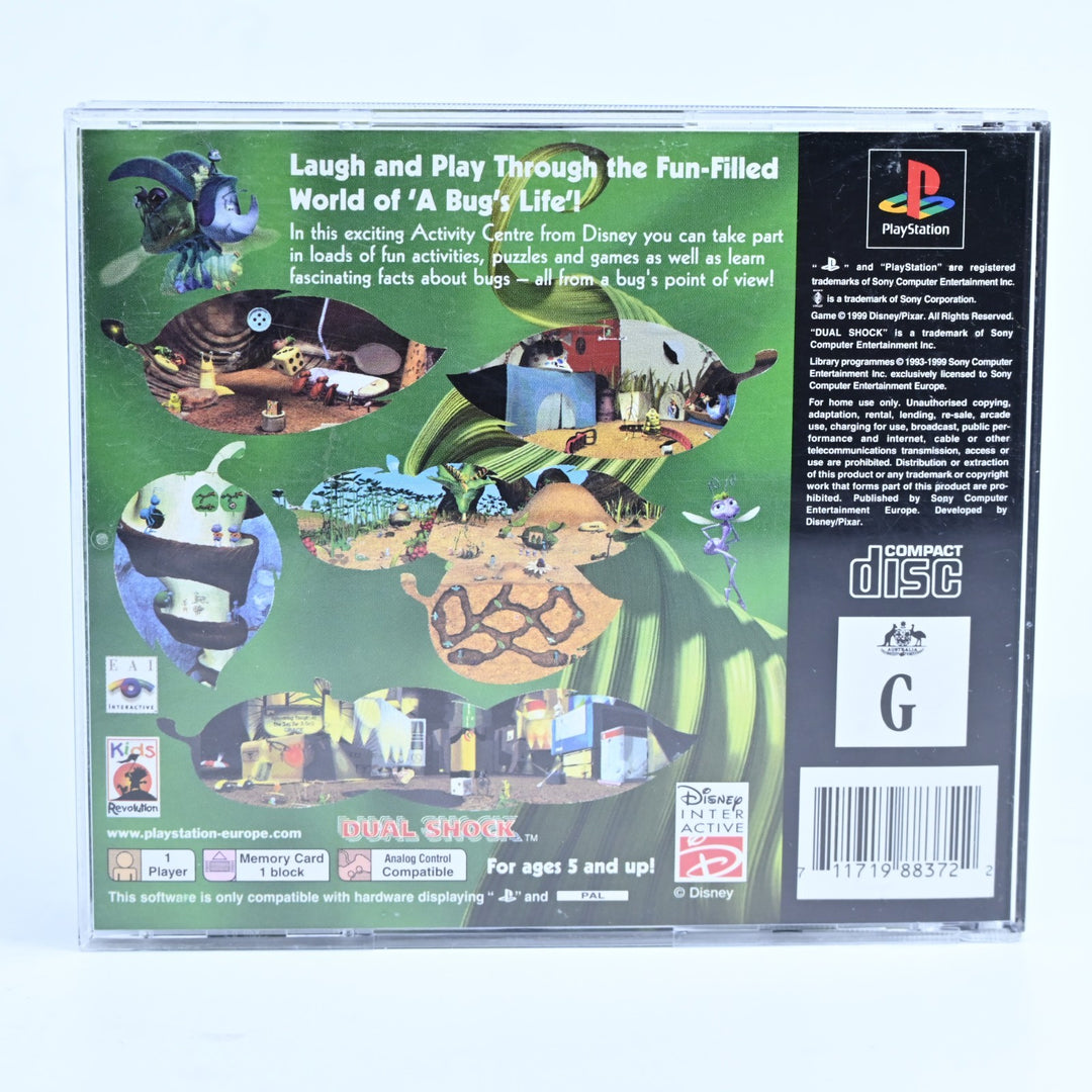 Disney/Pixar's Activity Centre, A Bug's Life - PS1 Game - No Manual - PAL