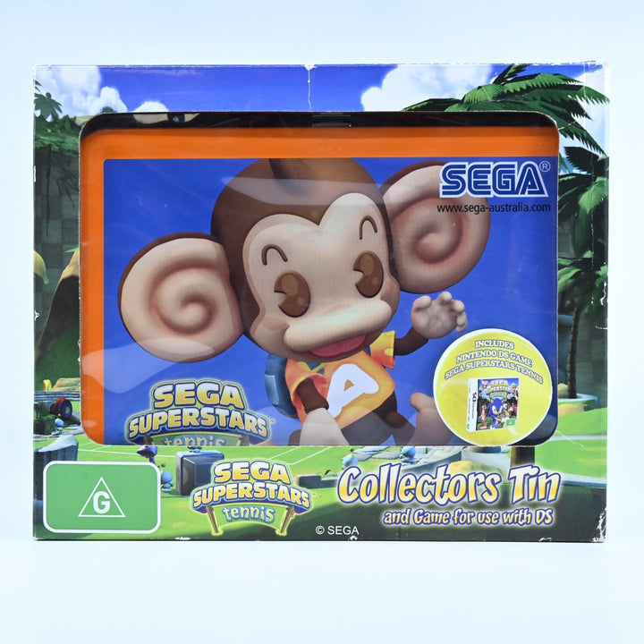 Sega Superstars Tennis Collectors Tin - Nintendo DS Accessory / Nintendo DS Game