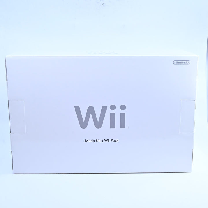 UNUSED! Mario Kart Wii Pack - White - 25th Anniversary - Wii Boxed Console - PAL