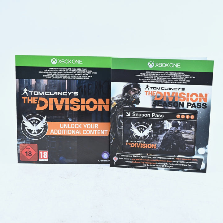 Tom Clancy's The Division - Sleeper Agent Edition With Watch - Xbox One Game