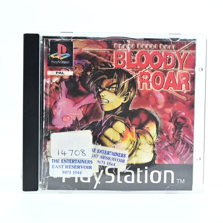 Bloody Roar - Sony Playstation 1 / PS1 Game - PAL - MINT DISC!