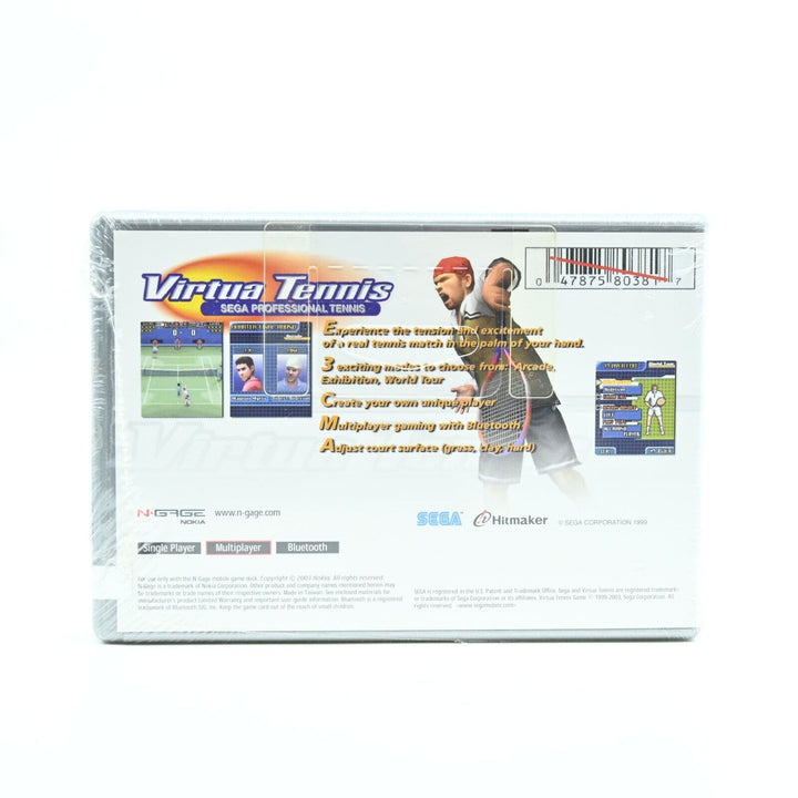 SEALED! Virtua Tennis - Nokia N•GAGE / NGAGE - Sega - PAL - FREE POST!