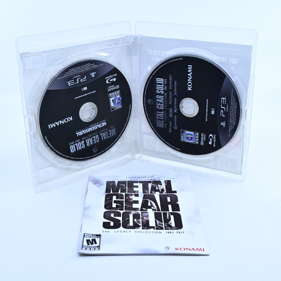 Metal Gear Solid: The Legacy Collection - Sony Playstation 3 / PS3 Game + Manual