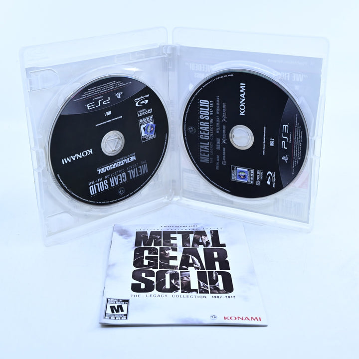 Metal Gear Solid: The Legacy Collection - Sony Playstation 3 / PS3 Game + Manual