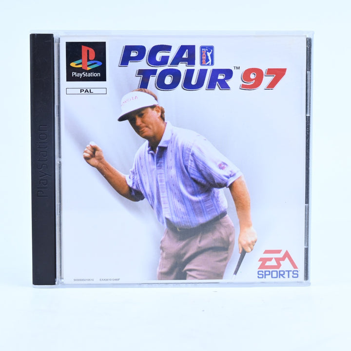 PGA Tour 97 - Sony Playstation 1 / PS1 Game + Manual - PAL - MINT DISC!