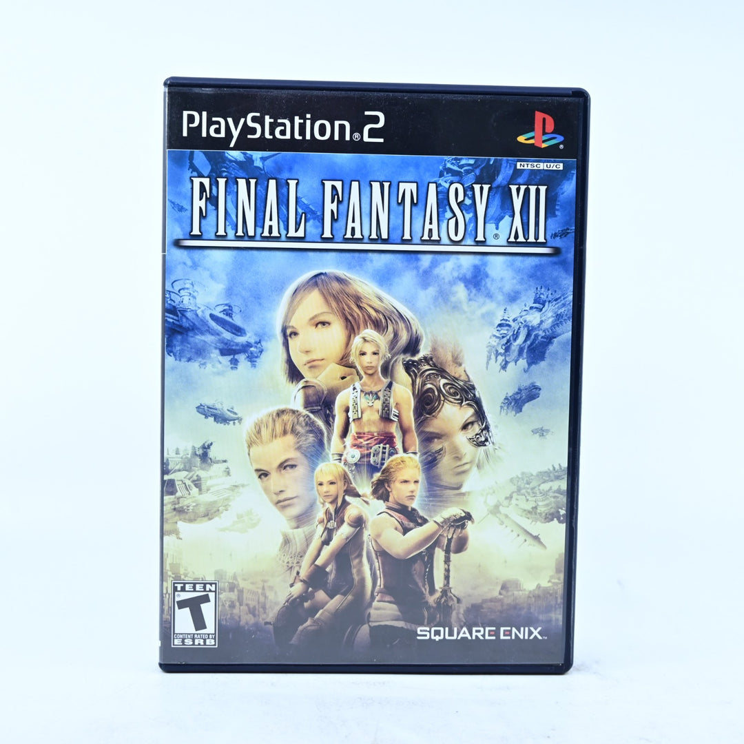 Final Fantasy XII - Sony Playstation 2 / PS2 Game + Manual - NTSC-U/C