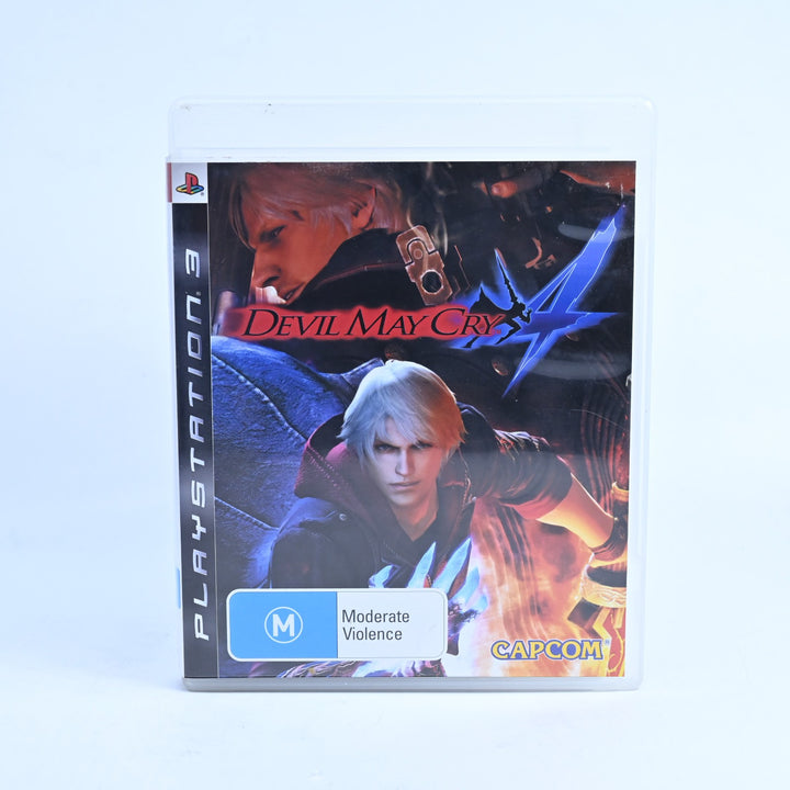 Devil May Cry 4 - Sony Playstation 3 / PS3 Game + Manual - MINT DISC!