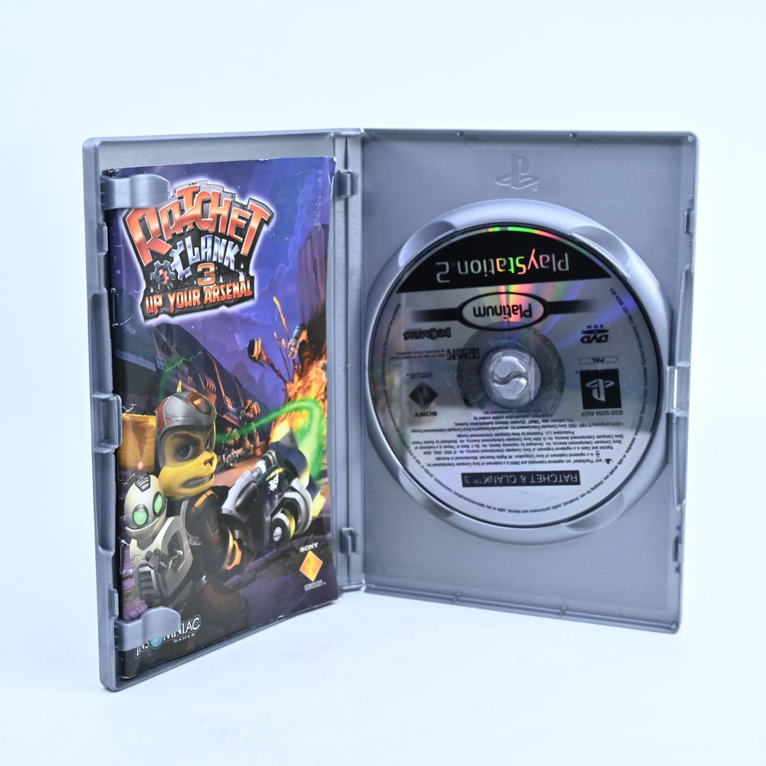 Ratchet & Clank 3: Up Your Arsenal - PS2 Game + Manual - PAL