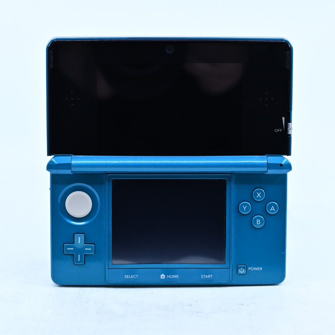 Aqua Blue - Nintendo 3DS Boxed Console - CTR-001 - PAL - FREE POST!