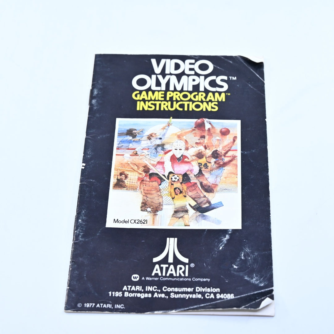 Video Olympics - Atari 2600 Boxed Game - PAL - FREE POST!