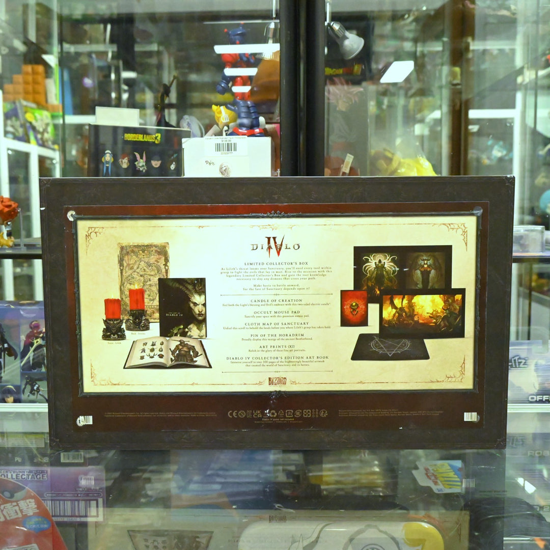 AS NEW! Diablo IV Limited Collectors Box - Playstation 5 / Xbox Series X/S