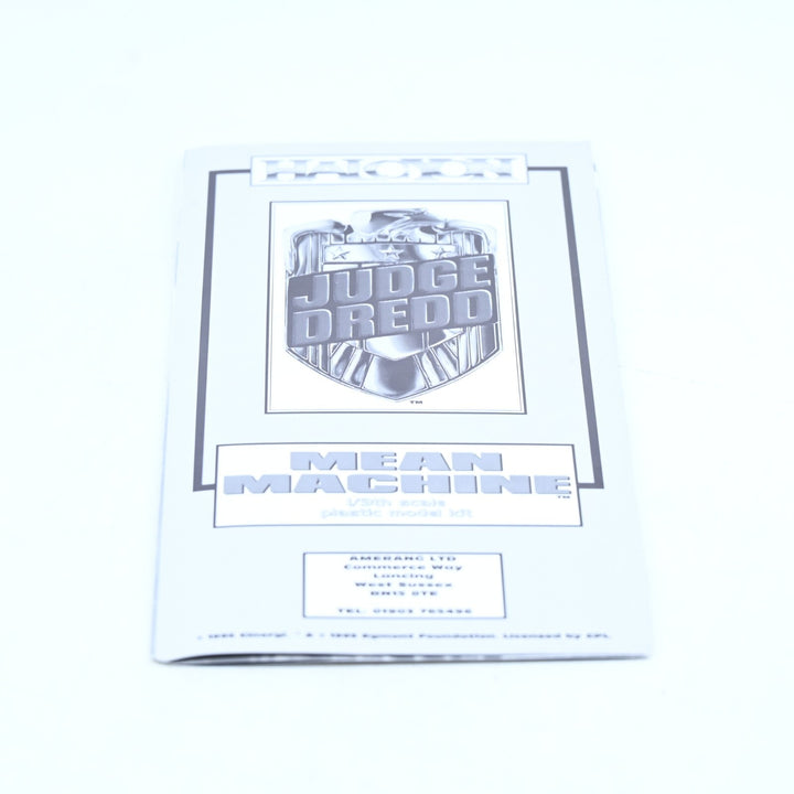 Judge Dredd Mean Machine 1:9 Scale Model Kit Halcyon - Other Model