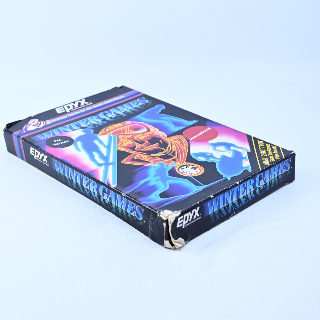 Winter Games - Epyx Original Box - Atari 2600 Boxed Game - PAL - FREE POST!