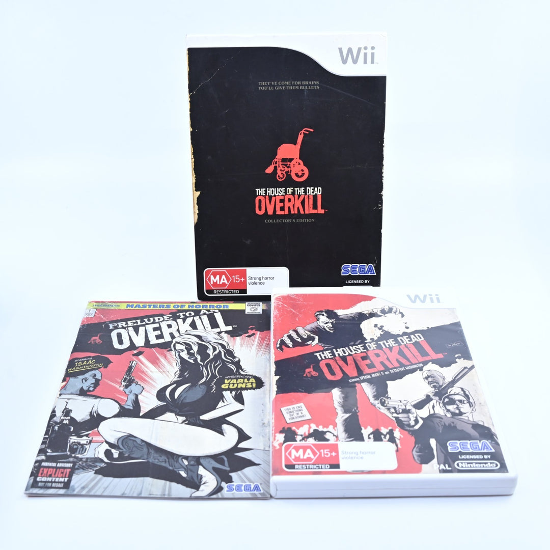 The House of the Dead Overkill Collector's Edition - Nintendo Wii Game + Manual