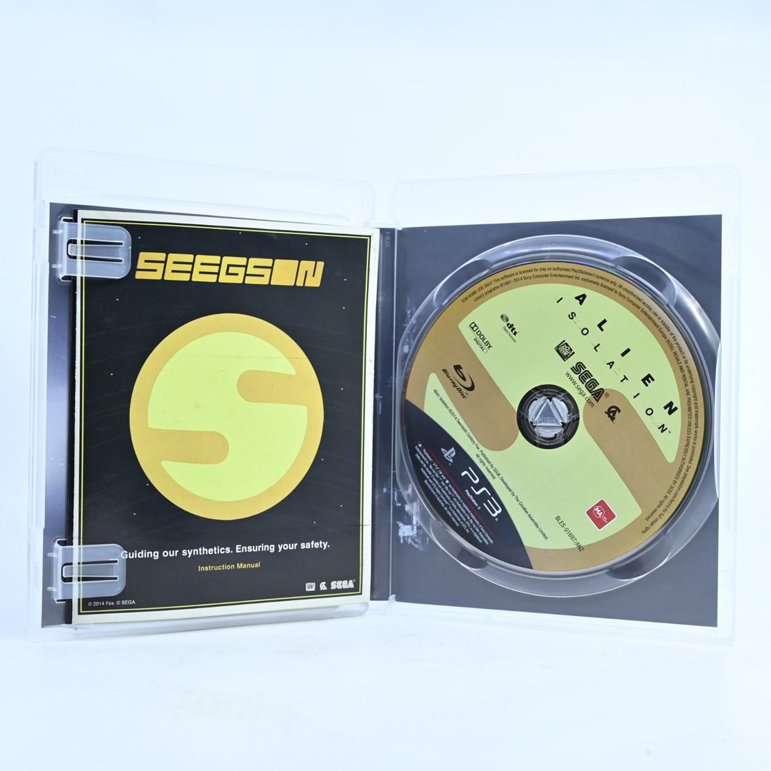 Alien Isolation: Nostromo Edition - Sony Playstation 3 / PS3 Game + Manual