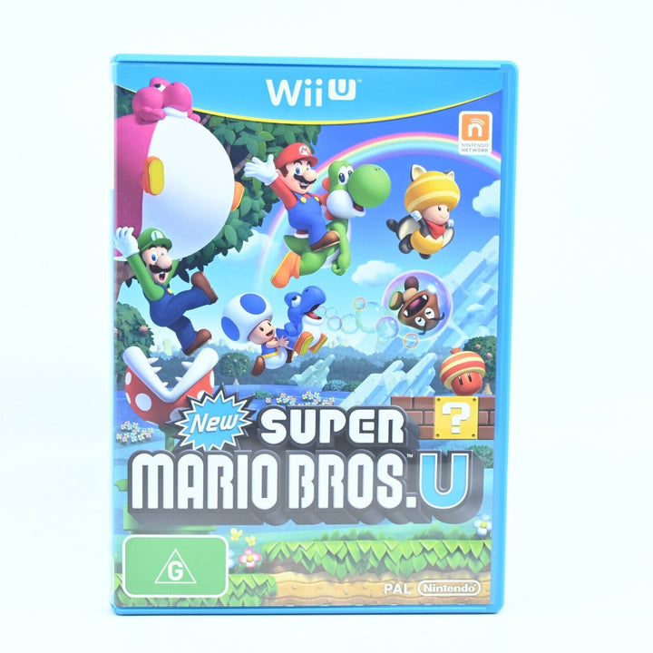 New Super Mario Bros. U - Nintendo Wii U Game - PAL - FREE POST!