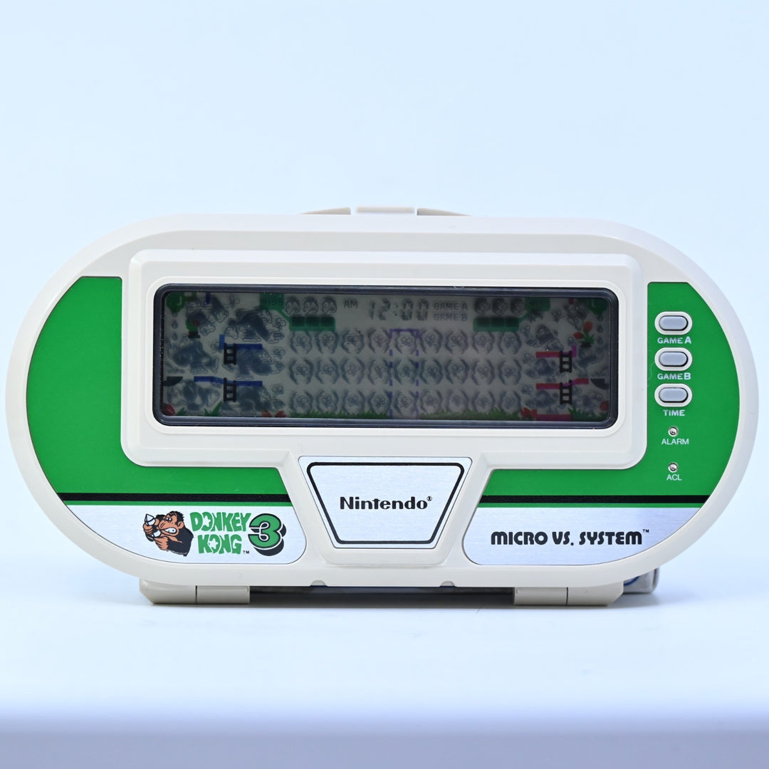 Donkey Kong 3 - AK-302 - Micro Vs. System - Nintendo Game & Watch Boxed Console