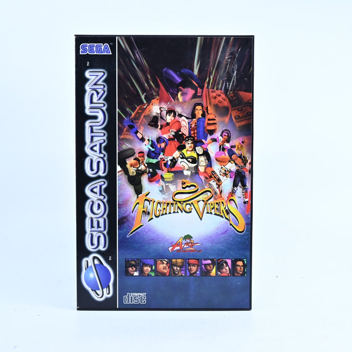 Fighting Vipers - Sega Saturn Game + Manual - PAL - MINT DISC!
