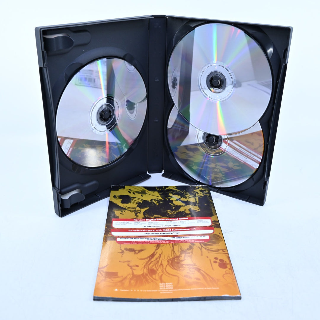 Metal Gear Solid 3: Subsistence - Sony Playstation 2 / PS2 Game + Manual - PAL