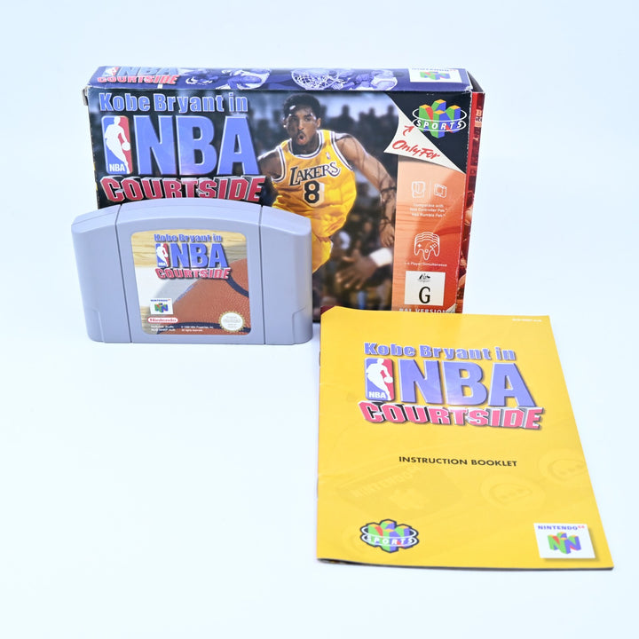 Kobe Bryant in NBA Courtside - N64 / Nintendo 64 Boxed Game - PAL - FREE POST!