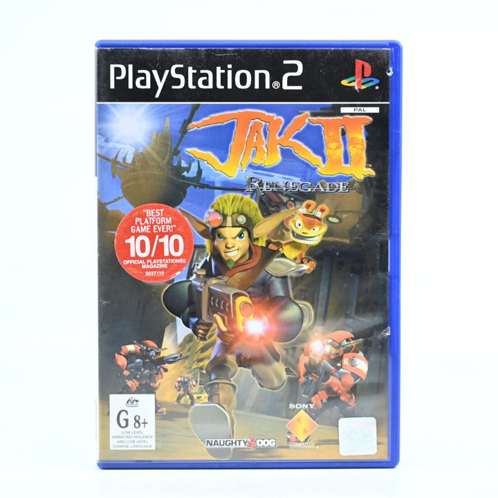 JAK II: Renegade - Sony Playstation 2 / PS2 Game - PAL - NEAR MINT DISC!