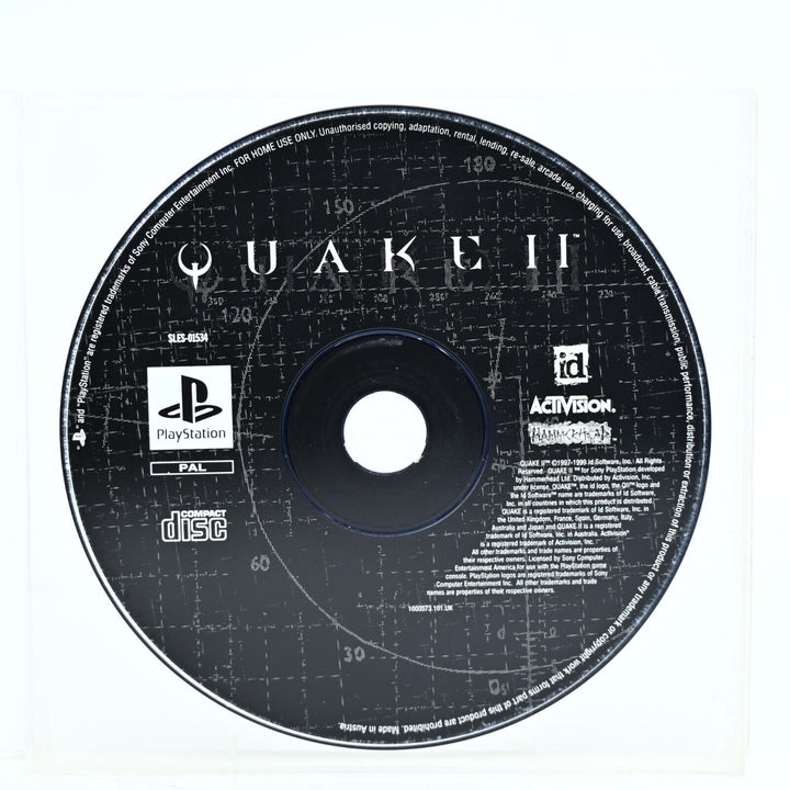 Quake II - Sony Playstation 1 / PS1 Game + Manual - PAL - MINT DISC!