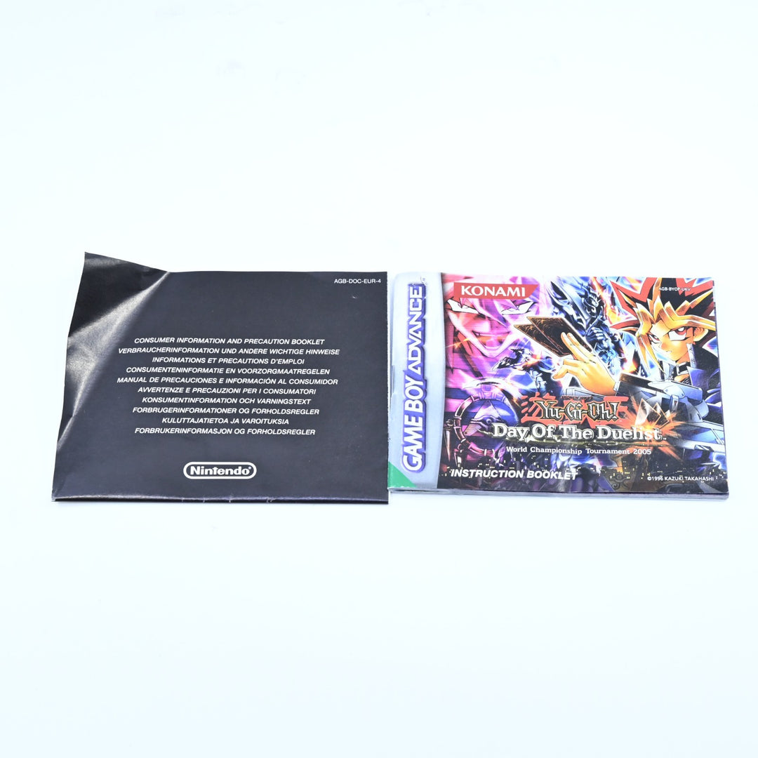 Yu-Gi-Oh! Day Of The Duelist - No Cards - GBA Boxed Game - PAL - FREE POST!