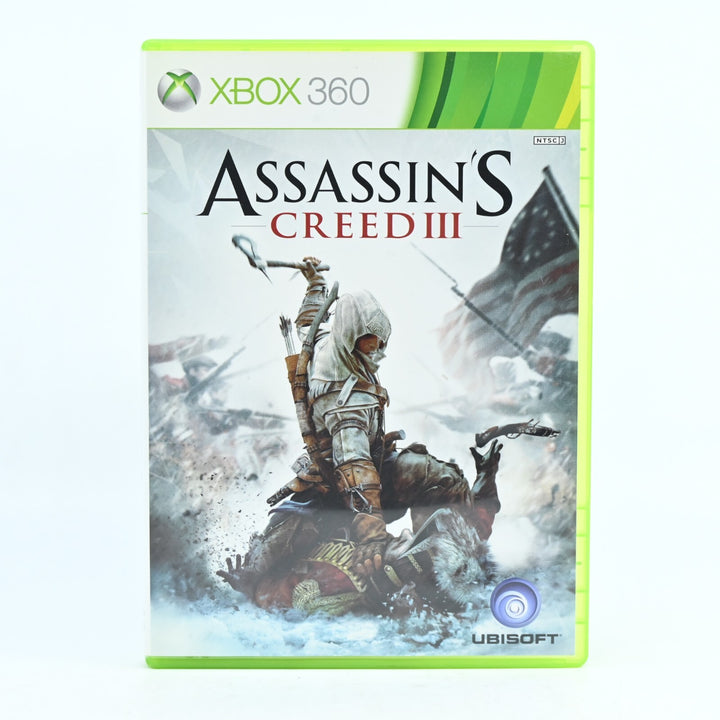 Assassin's Creed III 3 - Xbox 360 Game + Manual - Region Free - MINT DISC!