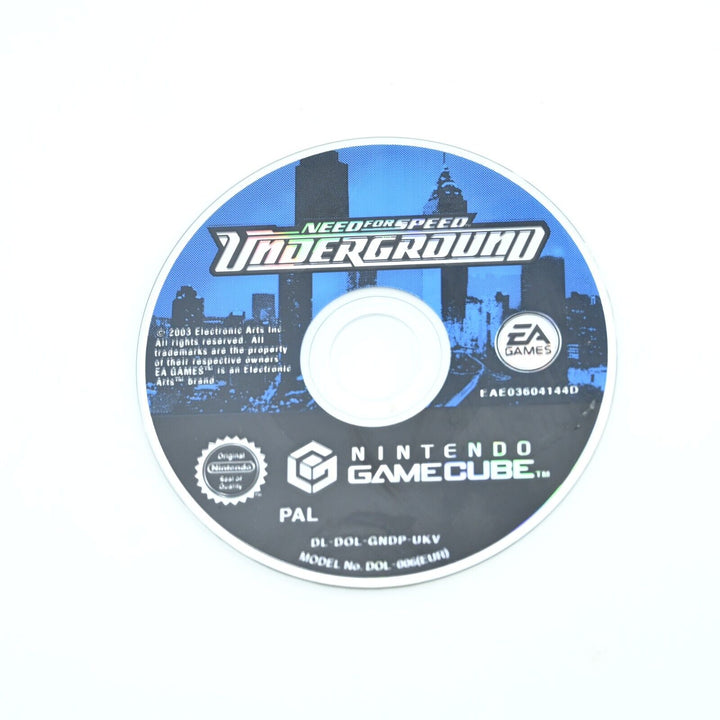 Need for Speed Underground - Nintendo Gamecube Game - Disc Only - PAL