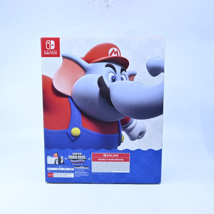 Super Mario Bros. Wonder Edition - Nintendo Switch OLED Boxed Console - PAL