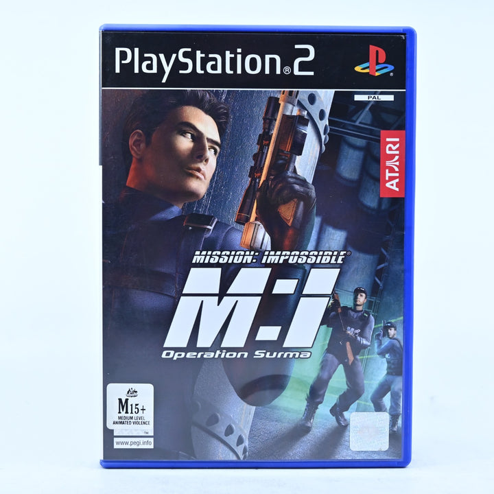 Mission: Impossible - Operation Surma - Sony Playstation 2 / PS2 Game + Manual
