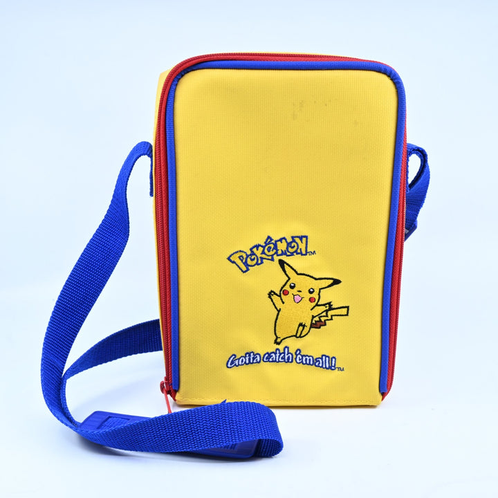 Pokemon Pikachu Yellow Carry Bag - Nintendo Gameboy Accessory - FREE POST!